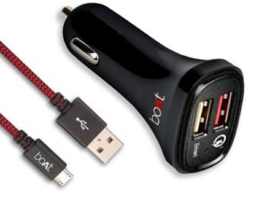 USB Car Charger: Boat Dual Port Rapid Car Charger At Best Price For 2020