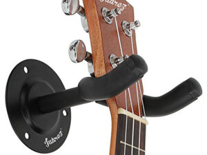Juarez JRZ100 Guitar Wall Stand Hanger/Mounts With Fittings/Accessories, Black, Protect Guitar Neck