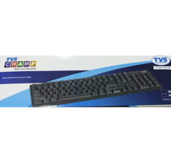 TVS Champ Keyboard USB for use Dekstop and Laoptop (Multicolour) at Best Price For 2020
