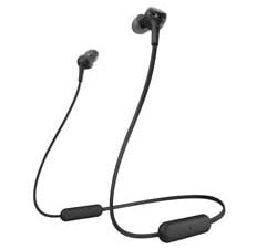 Sony Earbuds Wireless Extra Bass in-Ear Headphones with 15 Hours Battery Life, Quick Charge, Magnetic Earbuds, Tangle Free Cord, Bluetooth Ver 5.0, Headset with Mic