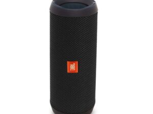 JBL Wireless Speaker Flip 4 by Harman Portable with Powerful Bass & Mic (Black)