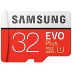 Best Samsung EVO Plus 32GB microSDHC UHS-I U1 95MB/s Full HD Memory Card with Adapter (MB-MC32GA)