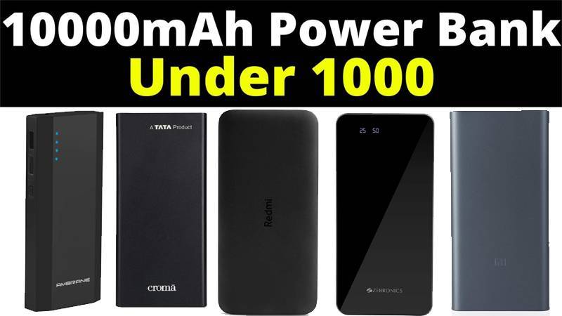 Best Power bank Under 1000 At an Affordable Price