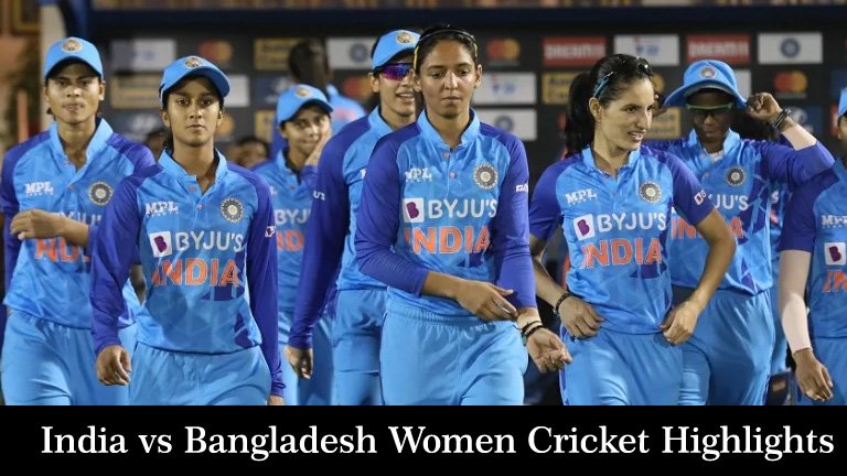 India vs Bangladesh Women Cricket Highlights 2023